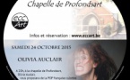 Concert: Olivia Auclair, de la pop française culottée, à la "chapelle de Profondsart"