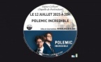 Polemic Incredible, Covers avec loopstation, le samedi 12 juillet à la chapelle de Profondsart. Polemic Incredible, Covers avec loopstation, le samedi 12 juillet à la chapelle de Profondsart.