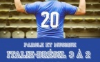 Italie-Brésil 3 à 2