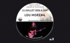 Lou Morena en concert, pop acoustique, chanson française à la chapelle de Profondsart.