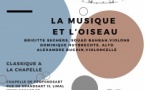 La musique et l’oiseau – Quatuor à cordes - Conférence et concert La musique et l’oiseau – Quatuor à cordes - Conférence et concert
