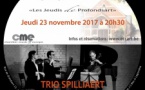 Trio Spilliaert. "Les Jeudis de Profondsart" Musique de chambre