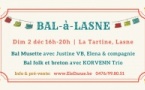 Bal-à-Lasne avec Justine, Elena & Cie (Musette) et Korvenn Trio (Folk & Breton)