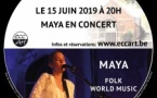 Maya en concert à la chapelle de Profondsart le samedi 15 juin 2019 à 20h.