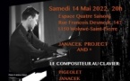 Concert piano solo Laurent Pigeolet 20h 14 mai 2022