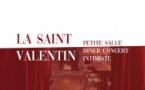Diner concert intimiste pour la Saint-Valentin Diner concert intimiste pour la Saint-Valentin