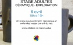 Stage adultes | céramique - exploration Stage adultes | céramique - exploration