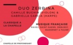 Duo Zerbina (Camille Bughin - violon et Gabriella Garcia - harpe) – Musique française