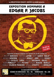 Lasne : Hommage à Edgar P. Jacobs & Ludo d'Edgar / EXPOSITION Lasne : Hommage à Edgar P. Jacobs & Ludo d'Edgar / EXPOSITION