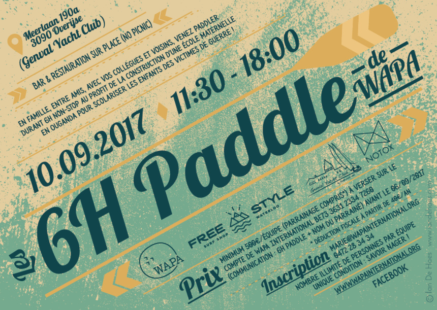 Des pagaies en main, pour rendre la dignité humaine après la guerre Des pagaies en main, pour rendre la dignité humaine après la guerre