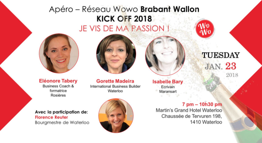 Kick off 2018 - WonderFul Women Brabant Wallon Kick off 2018 - WonderFul Women Brabant Wallon