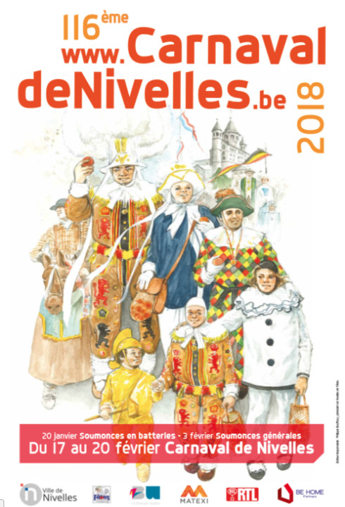 116ème Carnaval de Nivelles: Edition 2018