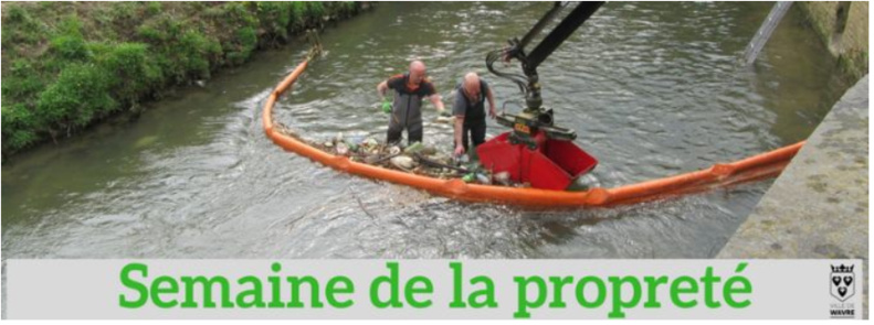 Wavre : La semaine de la propreté approche ! Wavre : La semaine de la propreté approche !