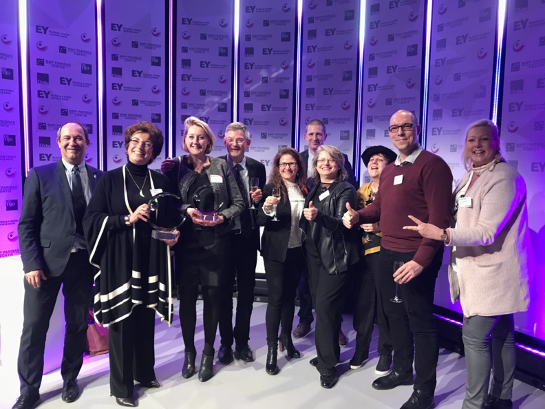 Wavre reçoit le prix de l’Organisation Publique Locale de l’Année 2018 Wavre reçoit le prix de l’Organisation Publique Locale de l’Année 2018