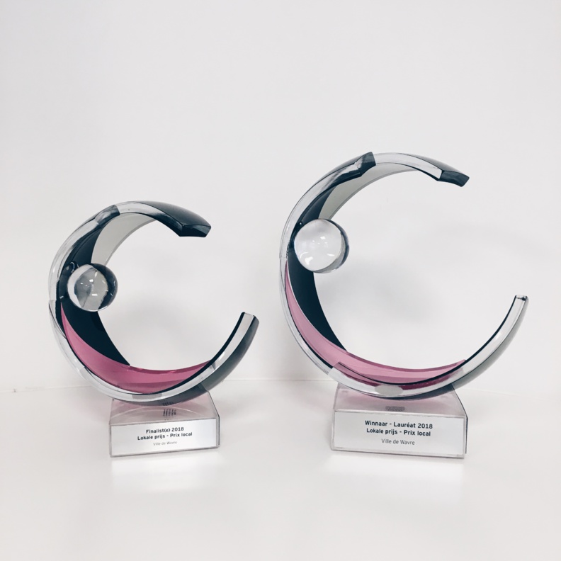 Wavre reçoit le prix de l’Organisation Publique Locale de l’Année 2018 Wavre reçoit le prix de l’Organisation Publique Locale de l’Année 2018