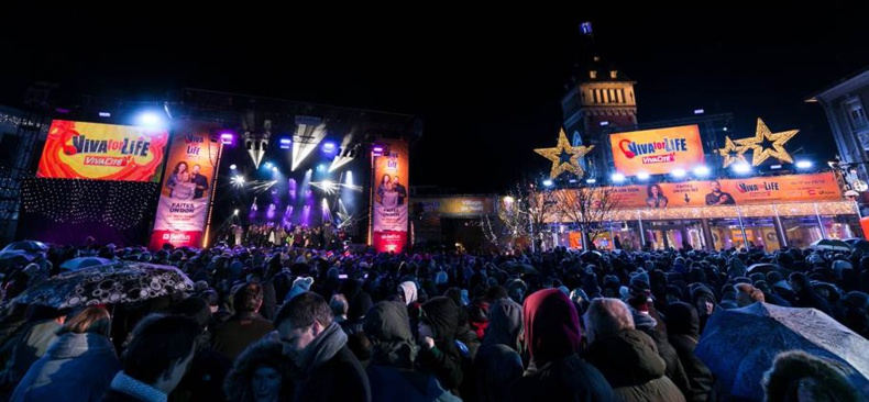 Le cube de Viva for Life de retour à Nivelles Le cube de Viva for Life de retour à Nivelles