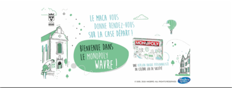 Wavre a son propre Monopoly Wavre a son propre Monopoly