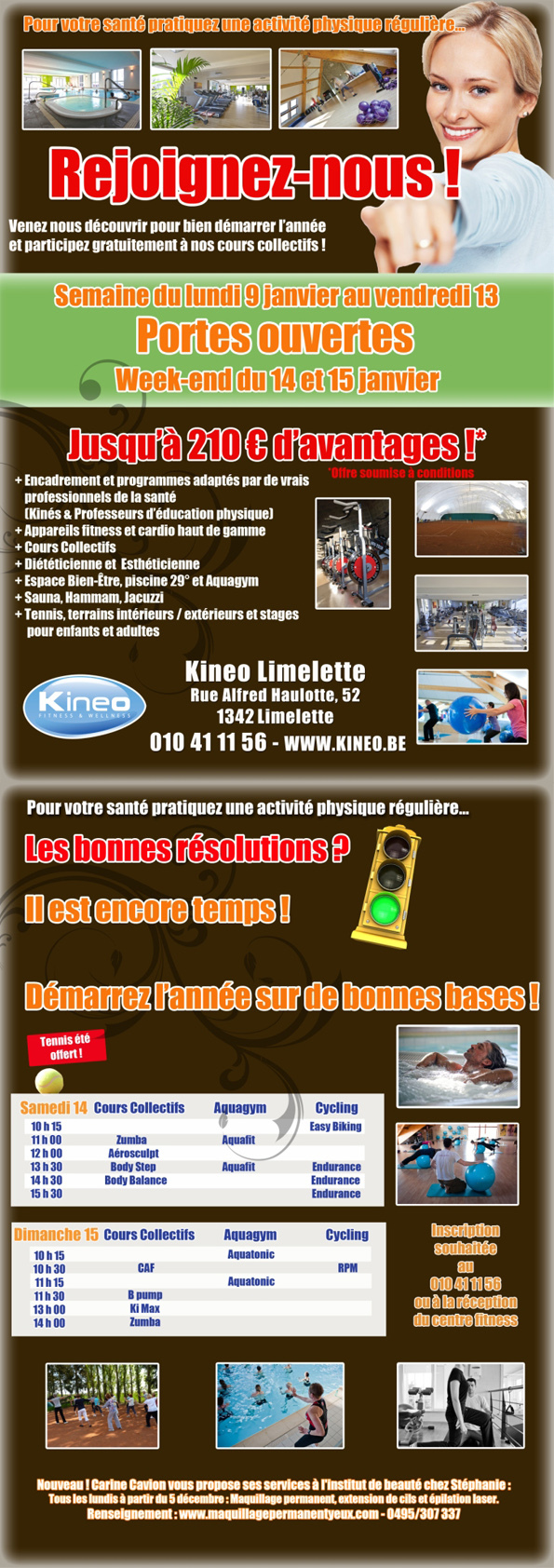 Portes Ouvertes chez Kineo Fitness & Wellness !