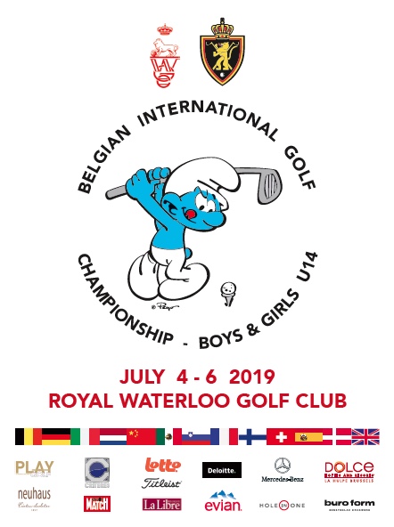 8ième édition du Belgian International Golf Championship Boys & Girls U14, du 3 au 6 juillet prochains : ça va schtroumpfement swinguer à Waterloo !