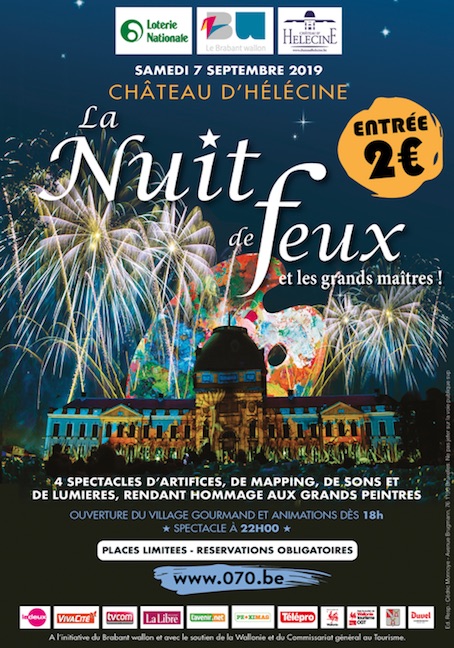 La Nuit de Feux au Château d’Hélécine 2019