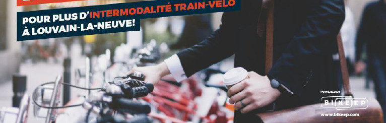 Mobilité à Louvain-La-Neuve : Pour plus d’intermodalité train-vélo à Louvain-La-Neuve !