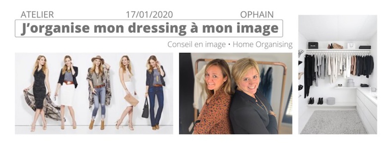 Atelier pratique pour REVELER votre STYLE et ORGANISEZ votre dressing à votre image! Atelier pratique pour REVELER votre STYLE et ORGANISEZ votre dressing à votre image!