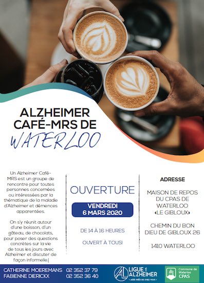 Waterloo : Un tout nouvel Alzheimer Café