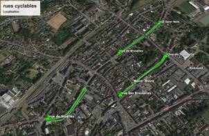 Une zone 30km/h en centre-ville et plus de place pour les vélos à Wavre!