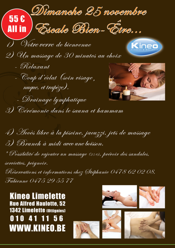 Escale Bien-Être à Limelette Escale Bien-Être à Limelette