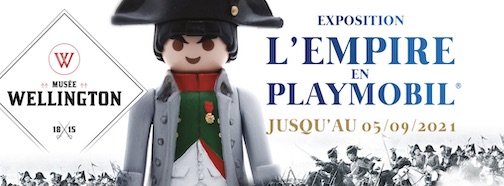 L’Empire en Playmobil | Exposition Wellington Waterloo Playmobil