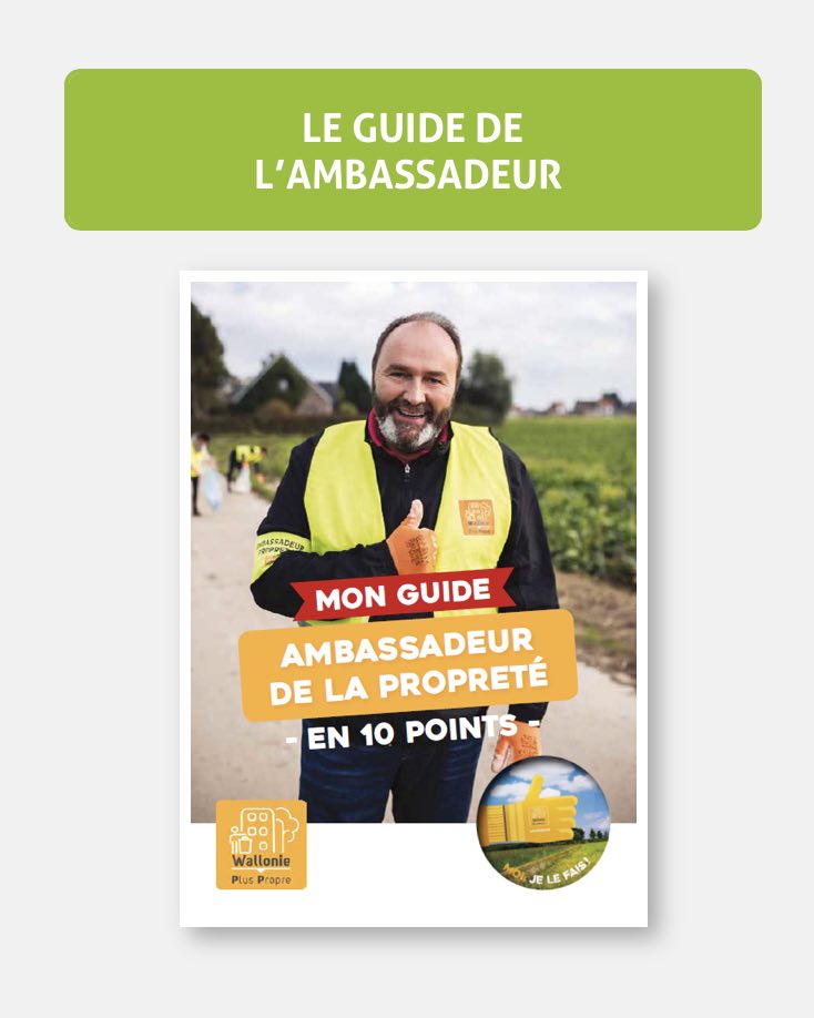 AMBASSADEURS DE LA PROPRETÉ AMBASSADEURS DE LA PROPRETÉ