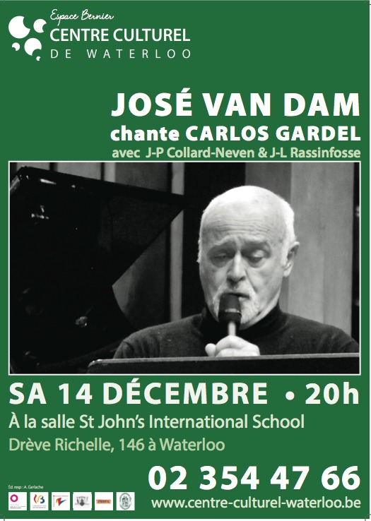 José Van Dam chante Carlos Gardel : Une soirée entre jazz et tango