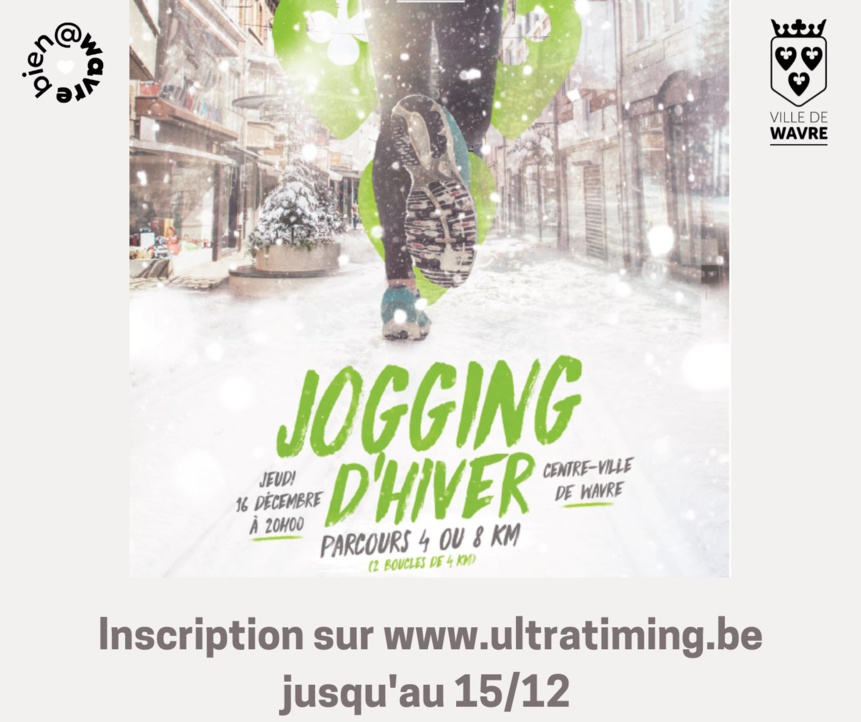 Wavre | JOGGING D'HIVER 2021 ❄️ Wavre | JOGGING D'HIVER 2021 ❄️