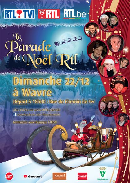 WAVRE : Toutes les infos sur la Parade de Noël 2013! 