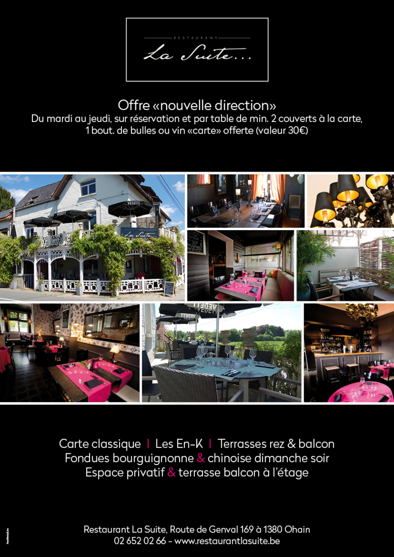 Restaurant La suite à Ohain Restaurant La suite à Ohain