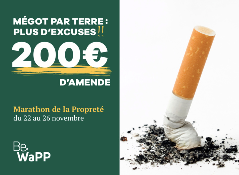 Brabant wallon : 200 euros pour une cigarette? Brabant wallon : 200 euros pour une cigarette?