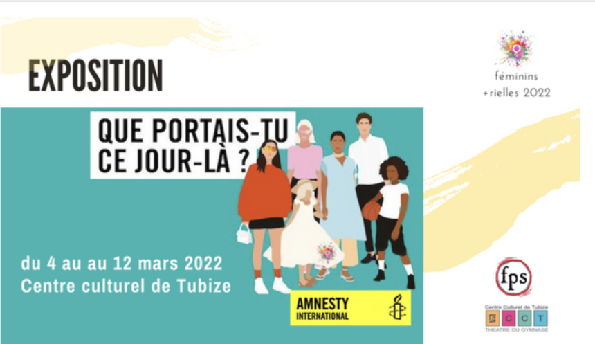 Exposition | Que portais-tu ce jour-là ? | Du 4 au 12 mars 2022 | Tubize Exposition | Que portais-tu ce jour-là ? | Du 4 au 12 mars 2022 | Tubize