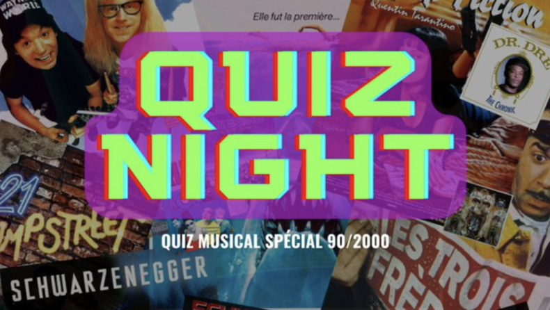 Soirée Quiz Musical Spécial années 90/2000 | Le 8 avril 2022 | Louvain-la-Neuve Soirée Quiz Musical Spécial années 90/2000 | Le 8 avril 2022 | Louvain-la-Neuve