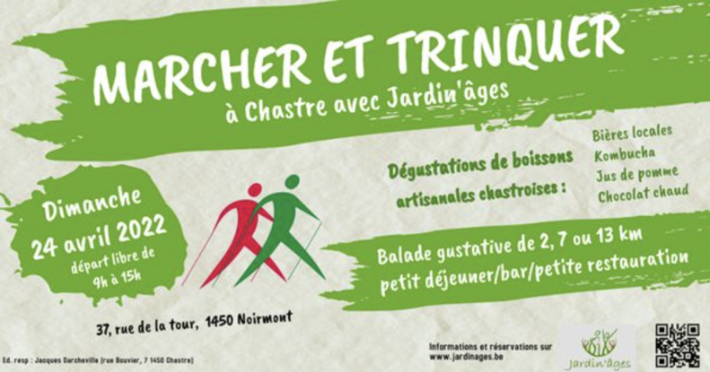 Marcher et trinquer | Le 24 avril 2022 | Chastre Marcher et trinquer | Le 24 avril 2022 | Chastre