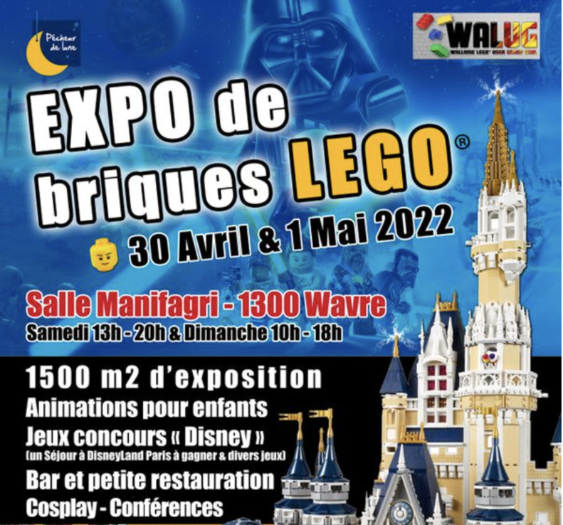 Expo de briques Lego | Du 30 avril au 1 mai 2022 | Wavre Expo de briques Lego | Du 30 avril au 1 mai 2022 | Wavre