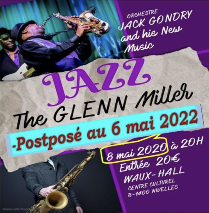 Concert de Jazz | Le 6 mai 2022 | Nivelles Concert de Jazz | Le 6 mai 2022 | Nivelles