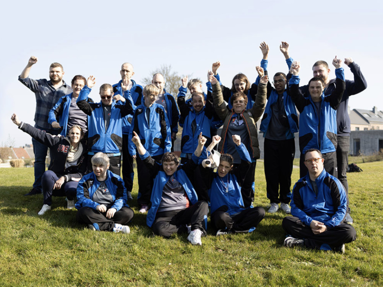 Les athlètes de L'IMP de Nivelles Les athlètes de L'IMP de Nivelles