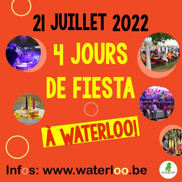 Infos : 02 352 98 61, échevinat des Fêtes communales Infos : 02 352 98 61, échevinat des Fêtes communales