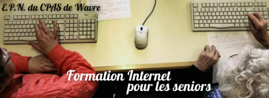 WAVRE – Formation Internet gratuite pour les aînés WAVRE – Formation Internet gratuite pour les aînés