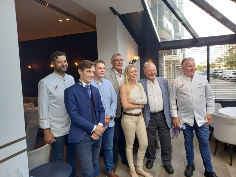 Pierre Wynants Trophy 2022 : Curtis Mulpas et son équipe. Pierre Wynants Trophy 2022 : Curtis Mulpas et son équipe.