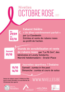Nivelles : Octobre Rose Nivelles : Octobre Rose