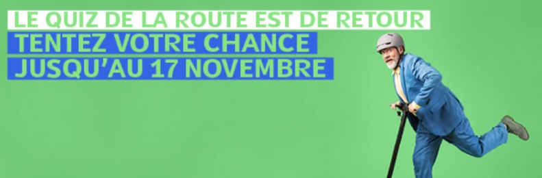Le Quiz de la route est de retour pour une nouvelle édition 2022 Le Quiz de la route est de retour pour une nouvelle édition 2022