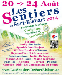 Du mercredi 20 au dimanche 24 août, Incourt, “Les Sentiers de Sart-Risbart”