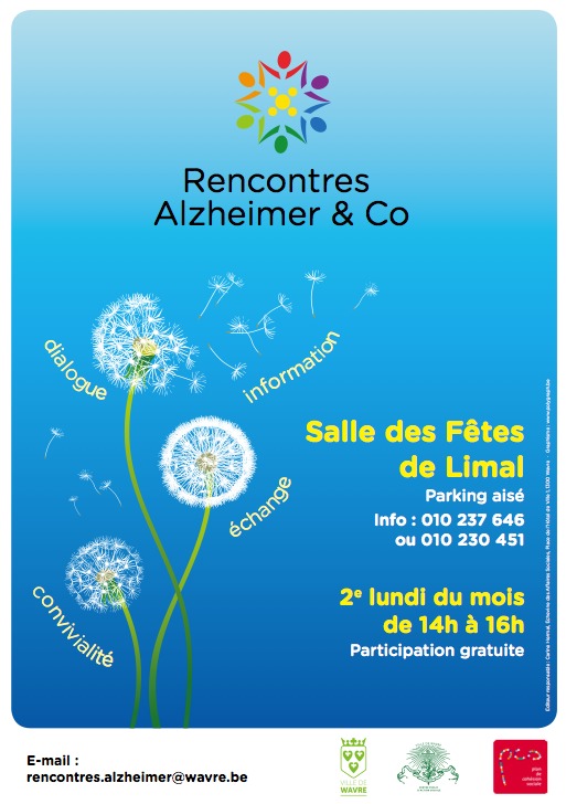Wavre : Rencontres Alzheimer & Co
