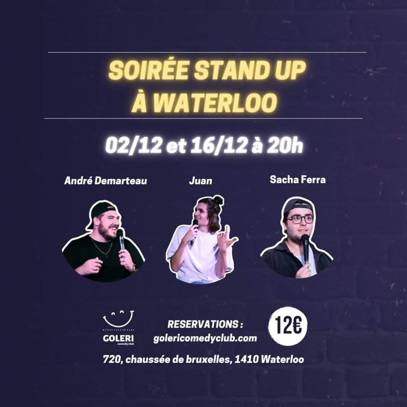 Waterloo : What The Fun au Goleri Comedy Club Waterloo : What The Fun au Goleri Comedy Club